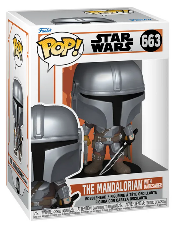 The mandalorian with darksaber 663