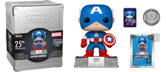 Capitán América 25 aniversario