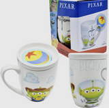 Taza con tapa Pixar