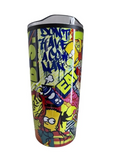 Termo doble pared de acero Bart Simpson