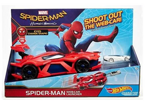 Lanzador de coches Spiderman - Hot Wheels