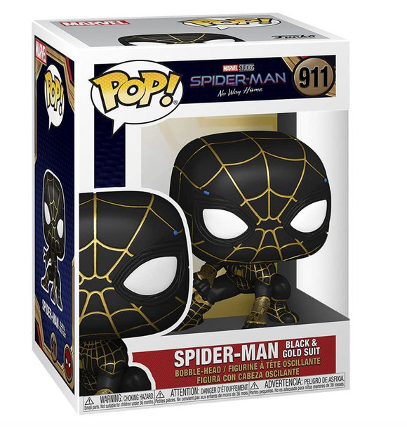 Spiderman Black & Gold Suit 911