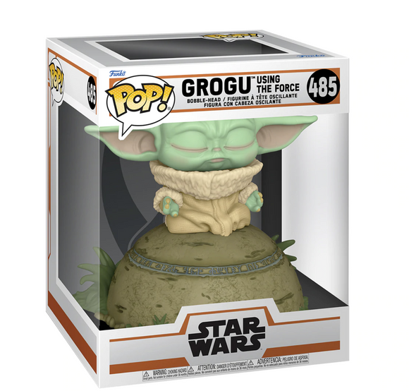 Funko Pop Grogu using the force 485