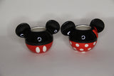 Mini dúo tazas Mickey y Minnie