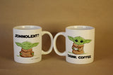 Taza Grogu (Baby Yoda) Blanca