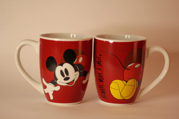 Taza Mickey Mouse Roja