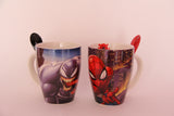 Dúo de tazas Spiderman y Venom